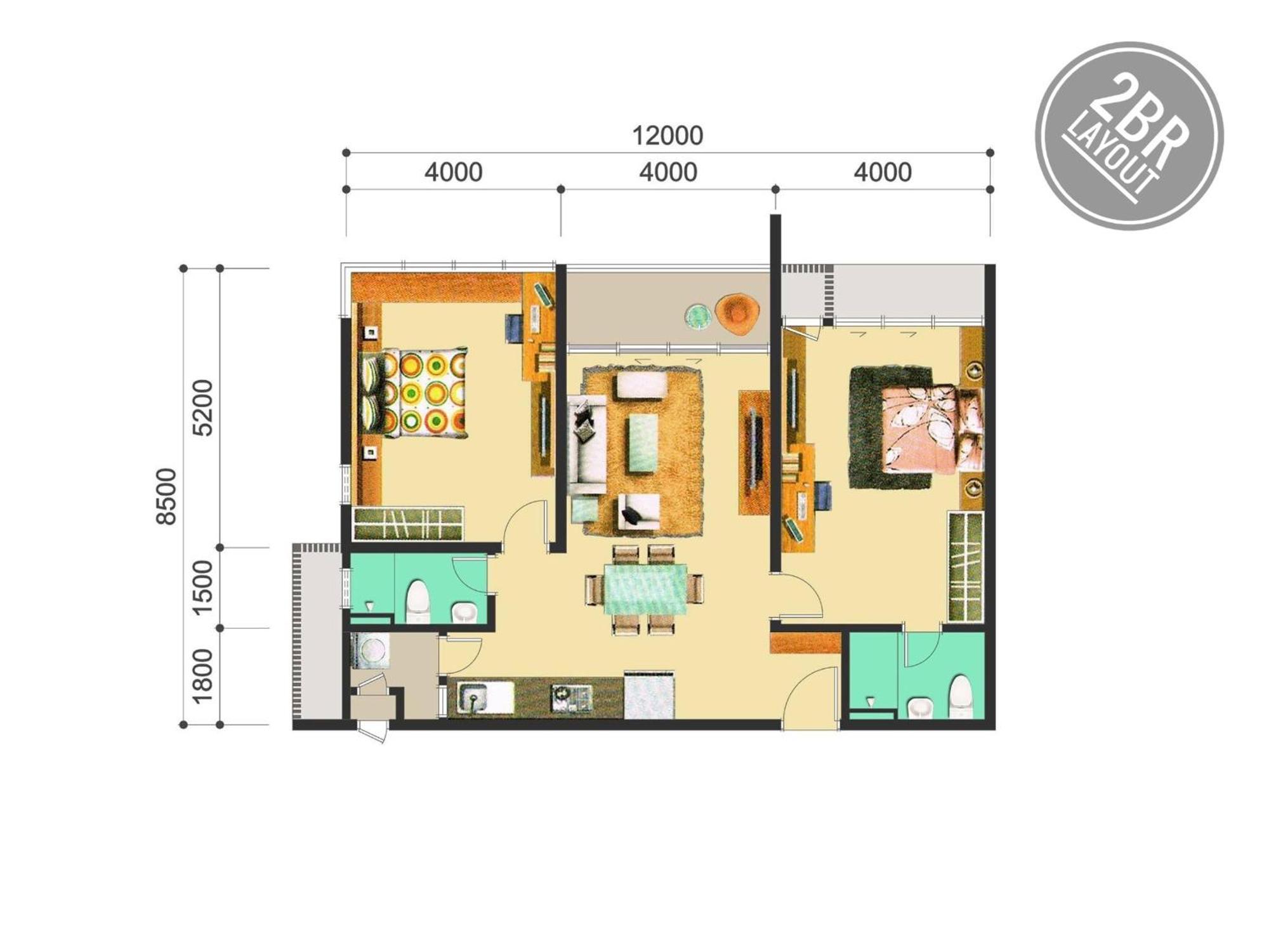 Jzstay - Atlantis Residences Melaka - 1Br & 2Br Eksteriør billede